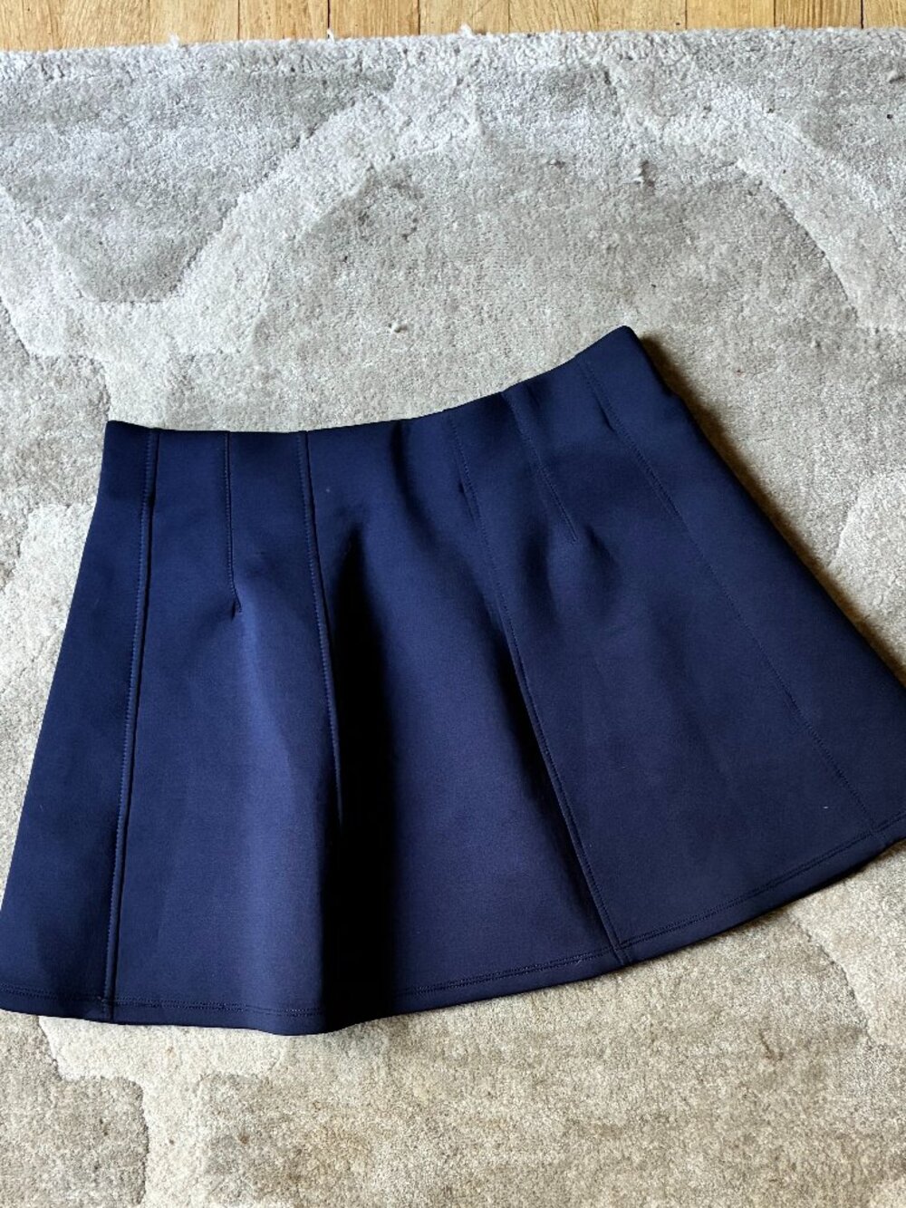 Anthropologie black mini skirt.